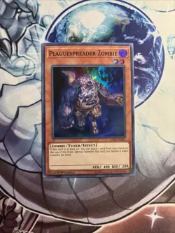 Yugioh Plaguespreader Zombie DASA-EN041 Super Rare 1st Ed VLP (Lt) - Image 1