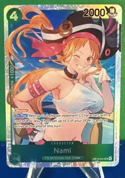 Nami SR - OP14-031 - One Piece The Asure Sea’s Seven - English - Near Mint - Image 1