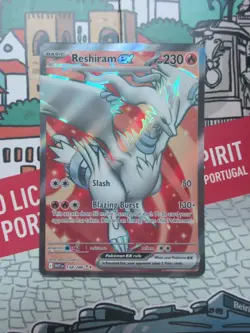 Reshiram Ex 158/086 White Flare Ultra Rare Holo Pokemon Card - Image 1