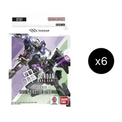 Gundam Card Game Celestial Drive Starter Deck (ST07) New/Sealed Display Case - Image 1
