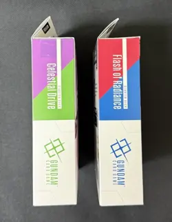 Gundam Card Game ENG Starter Decks ST07 Celestial Drive + ST08 Flash of Radiance - Image 4