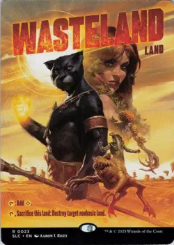 Wasteland - Secret Lair Encyclopedia of Magic - 23 - NM - Image 1