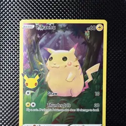 Pikachu 005/025 Celebrations Holo Pokemon TCG - Image 3