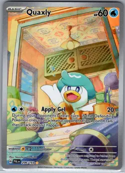 Quaxly 206/193 SV02: Paldea Evolved - Pokemon Card - NM - Image 1
