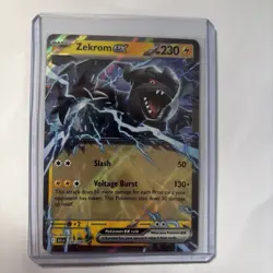 Pokemon TCG Black Bolt ZEKROM EX 34/86 Holo Rare - Image 1