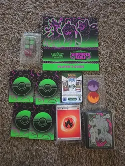 Opened SHROUDED FABLE Pokemon Center ETB + Accessories. CIB - Image 4