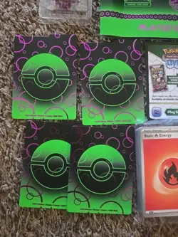Opened SHROUDED FABLE Pokemon Center ETB + Accessories. CIB - Image 5