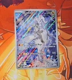N's Reshiram 167/159 Pokemon TCG Journey Together Illustration Rare Full Art NM - Image 1