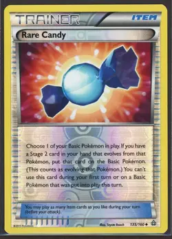 Rare Candy XY - Primal Clash 135/160 Pokemon Trainer NM Reverse Holo Rare Item - Image 1