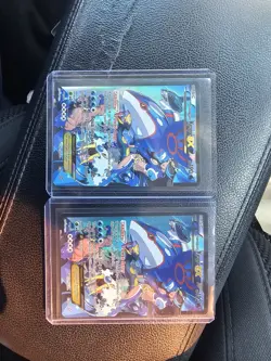 2 Team aqua kyogre ex cards+ one unova heavy hitters premium collection - Image 2
