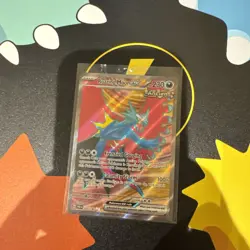 Roaring Moon EX 229/182 - Paradox Rift - Pokemon Card - Near Mint best - Image 1