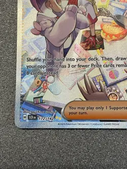 Pokemon Lacey Trainer Card TCG 172/142 Stellar Crown Full Art - Image 4
