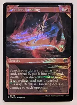 Reckless Handling (Halo Foil) - March of the Machine: The Aftermath - MTG Magic - Image 1