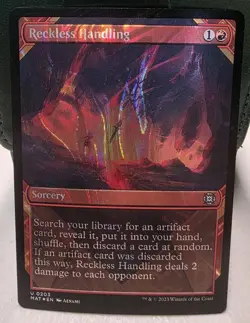 Reckless Handling - HALO FOIL - March of the Machine: The Aftermath - NM - Image 1