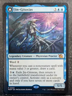 Jin-Gitaxias / The Great Synthesis - March of the Machine (MTG) - Image 1