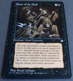 Dance of the Dead | MTG Ice Age | LP | Black Enchantment | - Image 2