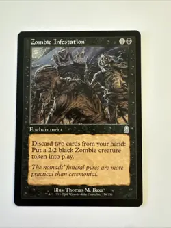 Zombie Infestation - LP #170 Uncommon Odyssey MTG - Image 1