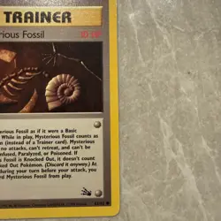 Pokemon TCG Mysterious Fossil 62/62 1st Edition NM WOTC - Image 3