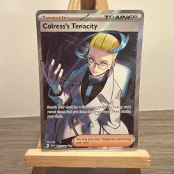 Pokemon TCG Shrouded Fable - Colress's Tenacity 087/064 - Full Art - Image 1