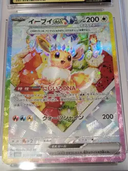Pokemon TCG-Terastal Fest Ex: Eevee Ex (224/187) Special Holo- Pristine 10 CGC - Image 4