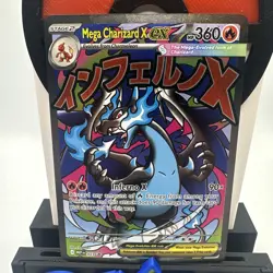2025 Pokemon MEP Mega Charizard X ex #023 Promo NM 🔥 - Image 2