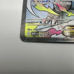 2025 Pokemon MEP Mega Charizard X ex #023 Promo NM 🔥 - Image 4
