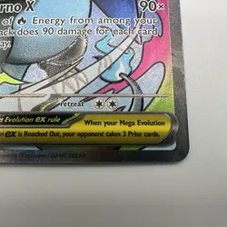 2025 Pokemon MEP Mega Charizard X ex #023 Promo NM 🔥 - Image 5