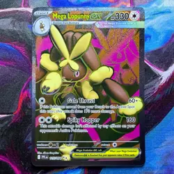 Pokemon TCG ‘Mega Lopunny ex 115/094’ Phantasmal Flames - Image 1