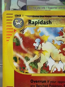 2002 Pokemon Expedition #62 Rapidash Reverse Holo NM - Image 3