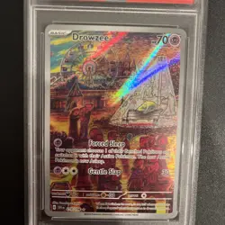 2023 Pokemon Drowzee 210/198 Sv01: Scarlet & Violet Base Set Holo PSA 9 Mint - Image 3