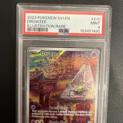2023 Pokemon Drowzee 210/198 Sv01: Scarlet & Violet Base Set Holo PSA 9 Mint - Image 4