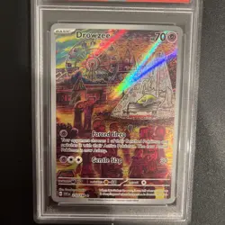 2023 Pokemon Drowzee 210/198 Sv01: Scarlet & Violet Base Set Holo PSA 9 Mint - Image 5