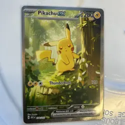 Pokemon Ascended Heroes Pikachu ex 276/217 O pen to Sleeve! Possible 10 - Image 1