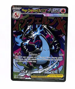 (a) Pokemon TCG: Mega Charizard X EX 023 UPC Promo NM/Mint - Image 1