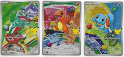 Pokemon First Partner Illustration Series 1 Promo 30th Anniversary Complete SET - Image 2