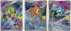 Pokemon First Partner Illustration Series 1 Promo 30th Anniversary Complete SET - Image 3