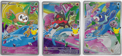 Pokemon First Partner Illustration Series 1 Promo 30th Anniversary Complete SET - Image 4