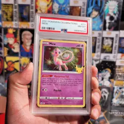 PSA 8 Mew Holo 011/025 2021 Pokemon Celebrations - Image 3