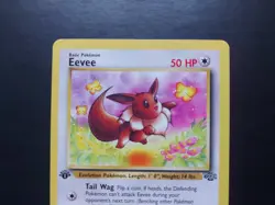 Pokemon - Eevee 51/64 Common 1st Edition Jungle - Image 2