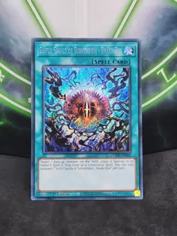 Yugioh Sinful Spoils of Subversion - Snake-Eye DUNE-EN060 Secret Rare 1st Ed NM - Image 1