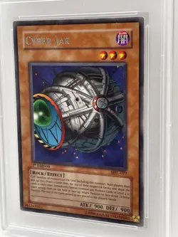 Cyber Jar 2002 PSA 8 NM-MINT Magic Ruler 1st Edition Rare MRL-077 Yugioh - Image 3