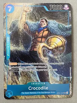 Crocodile OP01-067 Parallel SR English NM One Piece - Image 1