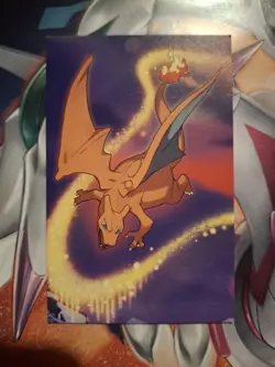 Charizard Kanto Power Mini Tin with Full Art Card Set & 5 Coins - Image 2