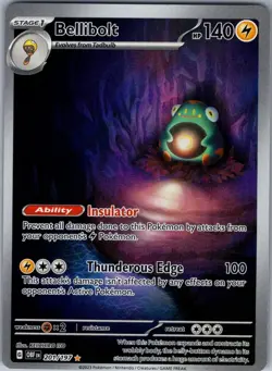 Bellibolt 201/197 SV03: Obsidian Flames - Pokemon Card - NM - Image 1