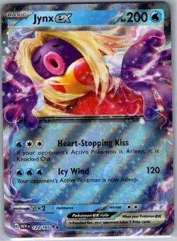Jynx ex 124/165 SV: Scarlet & Violet 151 - Pokemon Card - NM - Image 1