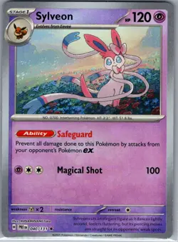 Sylveon Poke Ball 040/131 SV: Prismatic Evolutions - Pokemon Card - NM - Image 1