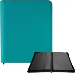 Premium ZIP Trading Card Binder Folder - 12 Pocket 480 Cards - Image 1