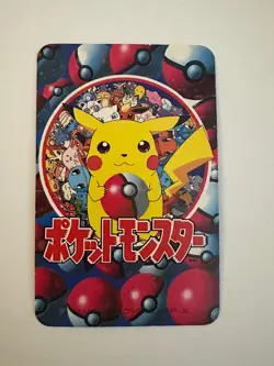 Pokemon Poker 1997 Nintendo Playing Card Vintage J diamond Squirtle#3129-creased - Image 2