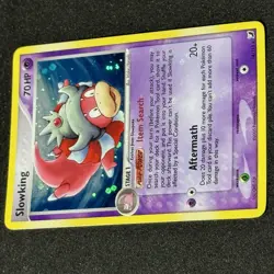MAJOR HOLO BLEED Slowking 14/115 EX Unseen Forces Set 2005 Pokemon ERROR Card NM - Image 3
