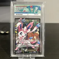 Sylveon EX Radiant Collection Card RC32/RC32 Generations Pokemon TCG Ace 9 - Image 1